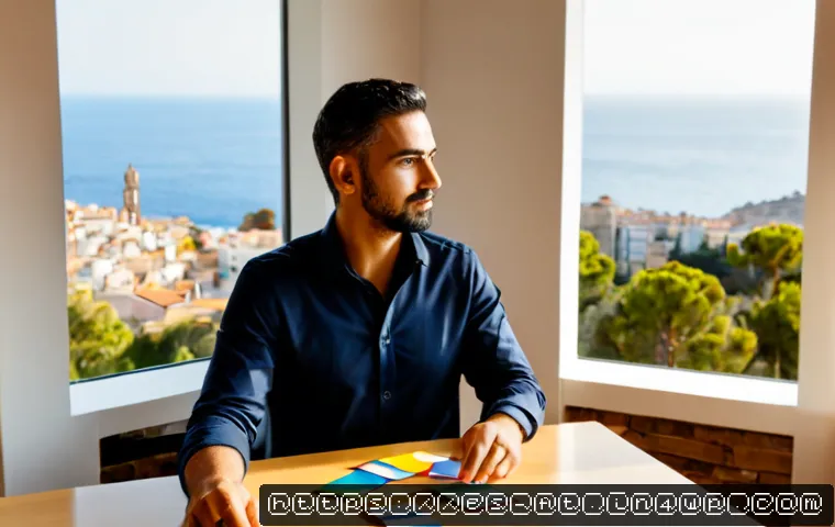 Home 17 자아 한계 확장을 위한 비판적 사고 훈련 방법 - Photorealistic Spanish-speaking adult in a bright contemporary home office, seated at a clean wooden...